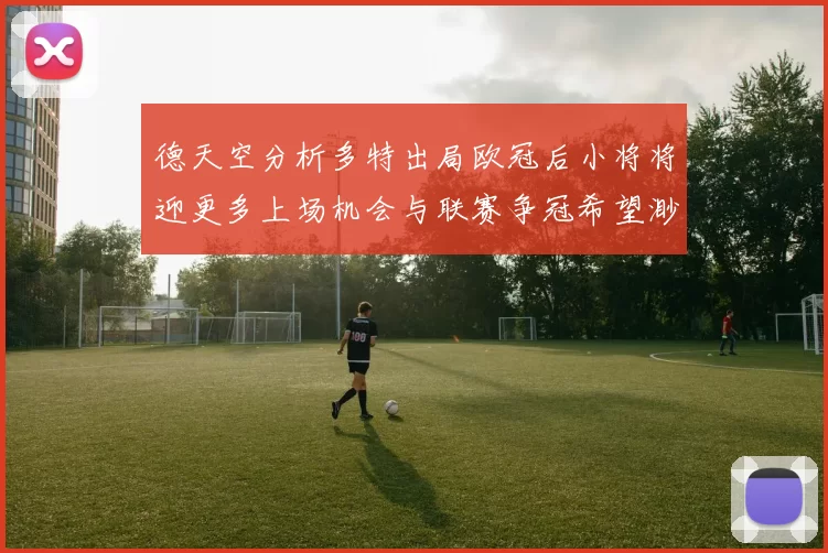 德天空分析多特出局欧冠后小将将迎更多上场机会与联赛争冠希望渺茫