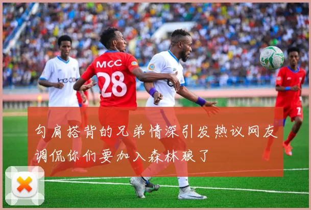 勾肩搭背的兄弟情深引发热议网友调侃你们要加入森林狼了
